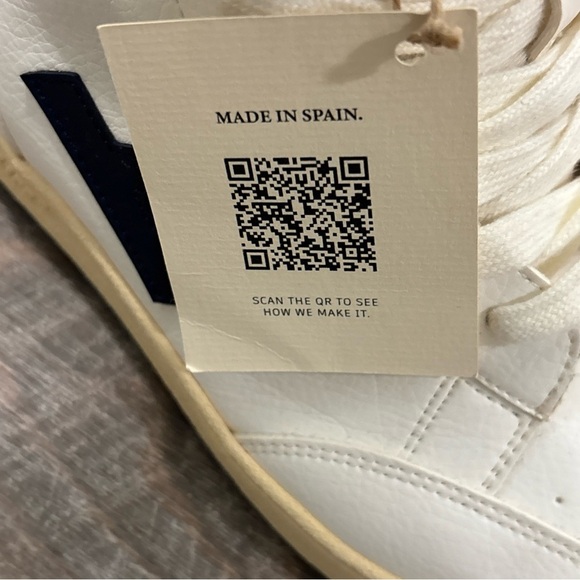 Flamingos Life Old 80s Vegan Leather High Top Sneakers Size EU 41 Unisex - Picture 5 of 12